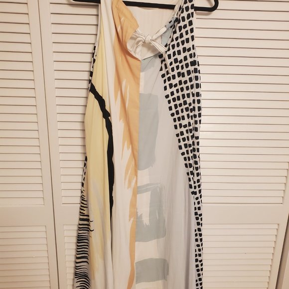 Chicos Artisan Trapeze dress Alabaster - Picture 2 of 3